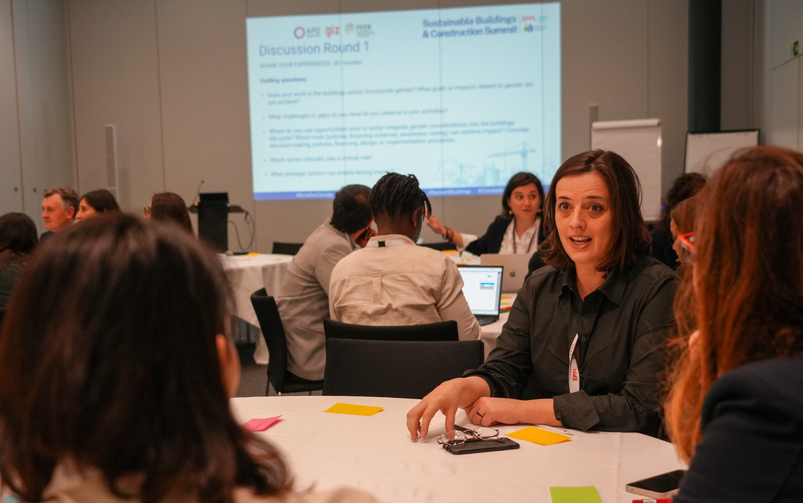 Participants at the Gender and Buildings workshop during the SBCS 2026 in Lausanne